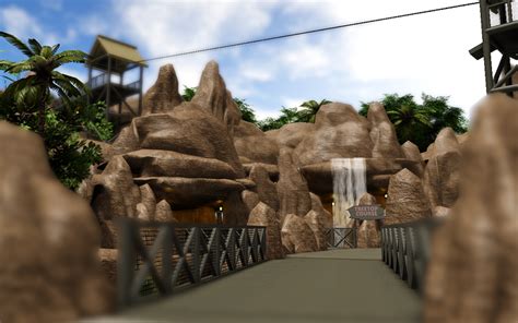 Build I made for a theme park I'm working on! How does it look ...