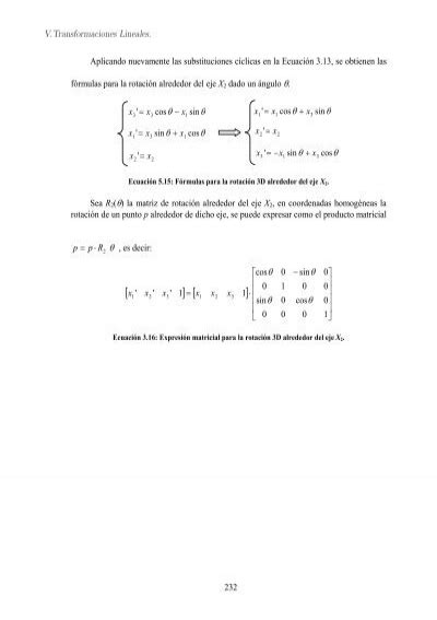 V Transformaciones Lineal