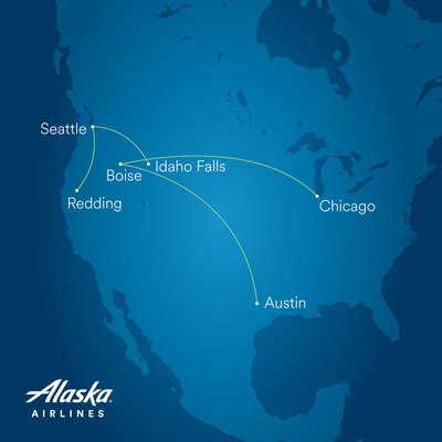 Alaska Airlines Flight Map - Vevay Jennifer