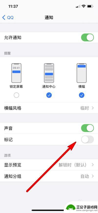 苹果手机设置红点提示怎么关闭如何关闭iphone12红点提示 三公子游戏网