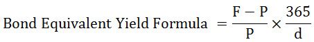Bond Equivalent Yield Formula | Calculator (Excel template)