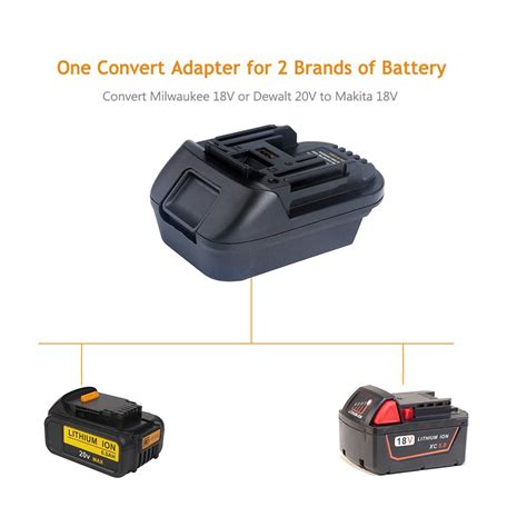 Cordless Tool Accessories DM18M Battery Adapter For Makita 18V Lithium