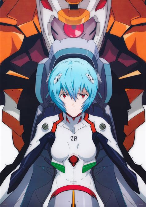 Safebooru Absurdres Ayanami Rei Blue Hair Bodysuit Breasts Cyclops