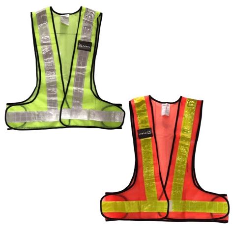 Jual Rompi Safety Proyek Safety Vest Jaring Jala V HIJAU ORANGE