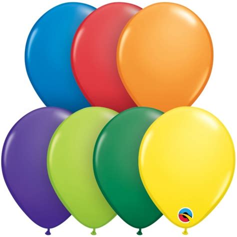 Qualatex Assortment Carnival Bunte Mischung Cm Latex Luftballons