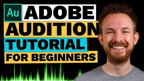 Adobe Audition Cc Tutorial For Beginners Getting Started Youtube