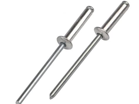 Stainless Steel Open End Blind Rivets With Break Pull Mandrel And