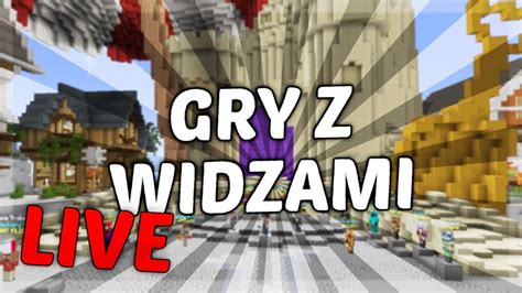 LIVE Wspólne gierki z widzami D Hypixel net Minecraft YouTube