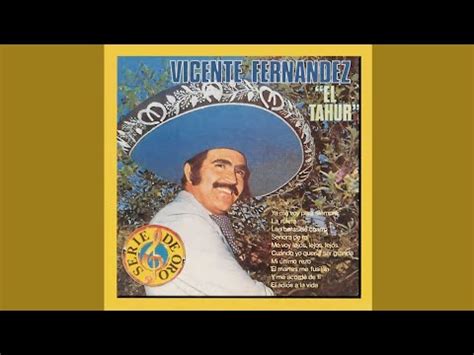 Vicente Fernández Cuando Yo Quería Ser Grande El Tahur Karaoke