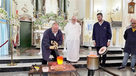 Michele Affidato Realizza Due Nuove Corone Per La Madonna Di Polsi