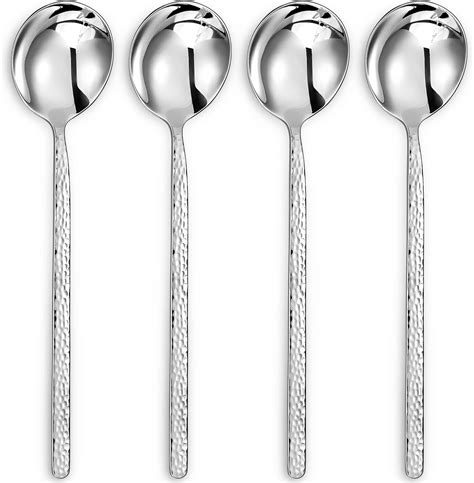 Axiaolu Spoons Korean Soup Spoons Stainless Steel Spoon