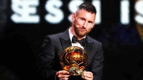 Lionel Messi Gana El Balón De Oro Por Octava Vez En Su Carrera