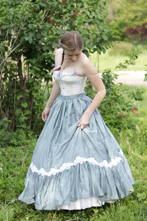 The Sewing Goatherd Something Blue A Silk Wedding Petticoat