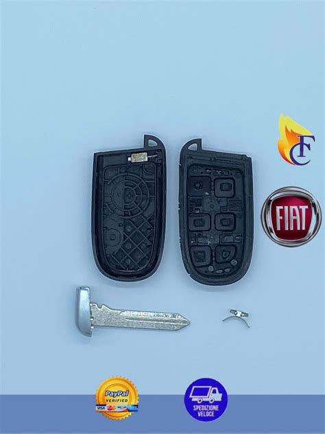 Cover Chiave Guscio Fiat Freemont X Telecomando Tasti Scocca Key