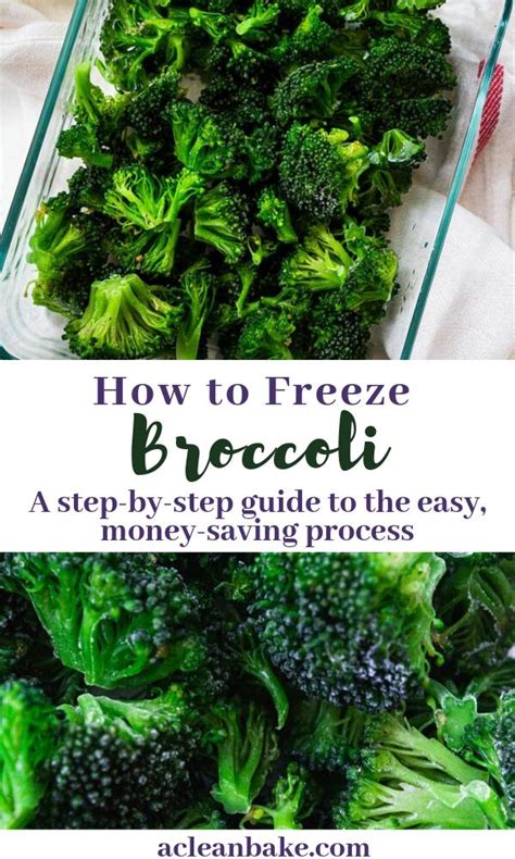 How To Freeze Broccoli A Step By Step Guide To Preserving Your Extra