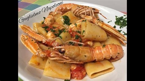 Pasta Con Scampi E Pomodorini Youtube