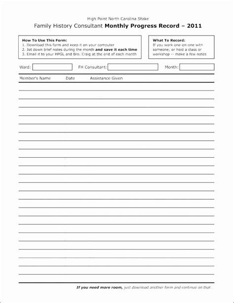 Emergency Room Form Template Shooters Journal