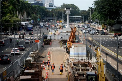 Mrt Stasiun Bundaran Hi Harmoni Ditargetkan Beroperasi Republika