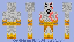 Kratos: The God of War Minecraft Skin