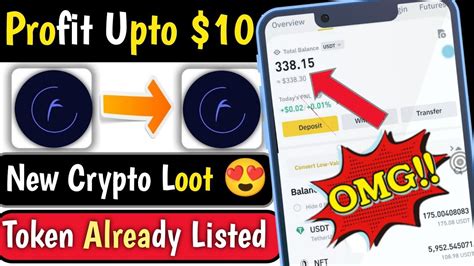 New Crypto Loot Profit Upto Per Account L Instant Withdrawal