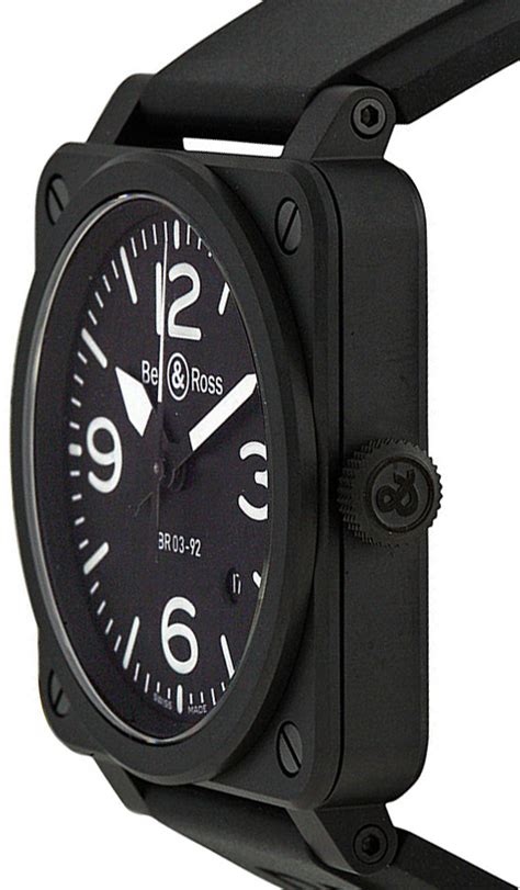 Bell Ross Aviation Mens Black Matte Men S Watch BR0392 BL CE