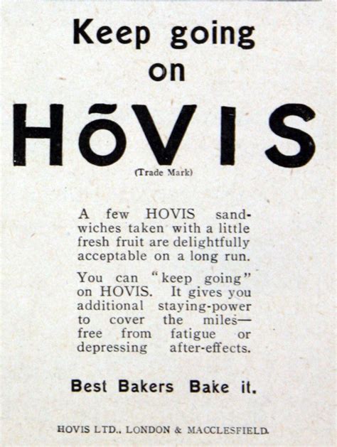 Hovis Graces Guide