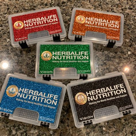 Herbalife Tab Boxes Herbalife Herbalife Nutrition Custom Glitter