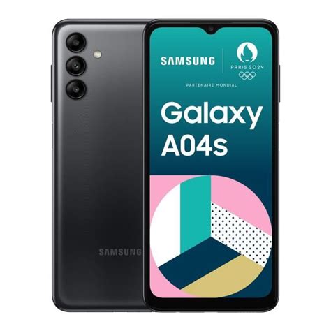 Samsung Galaxy A04s 32go 4g Noir Cdiscount Téléphonie