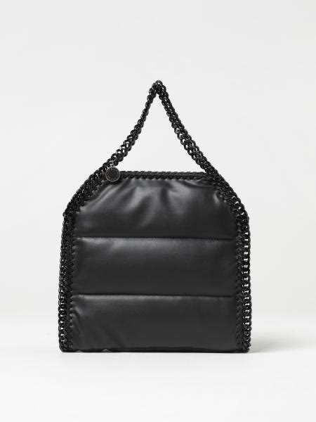 STELLA MCCARTNEY Falabella Bag In Quilted Synthetic Leather Black