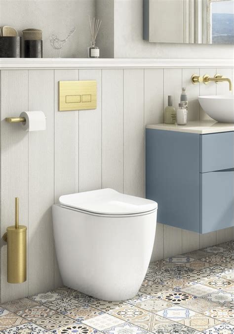 Crosswater Glide Ii Back To Wall Rimless Toilet Gl6117cwgl6105w