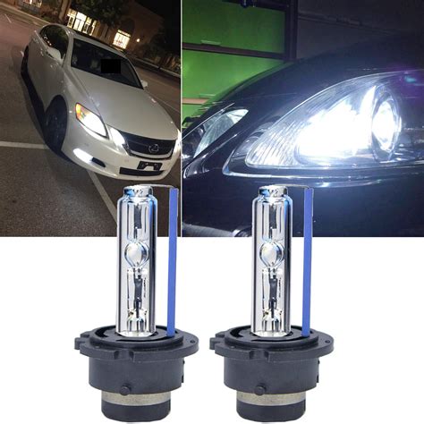 D4S HID White Headlight Low Beam Bulbs For Lexus GS450h IS250 SC430