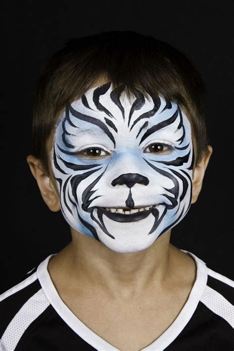 40 Easy Tiger Face Painting Ideas For Fun Bored Art