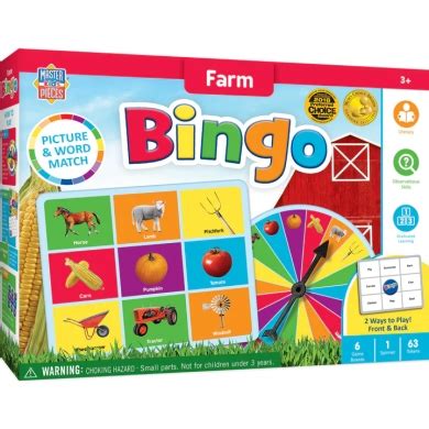 Mirax Hobbies Masterpieces Farm Bingo