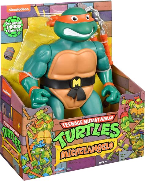 Teenage Mutant Ninja Turtles 12 Inch Original Classic Michelangelo Gi Toybox