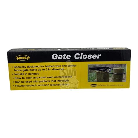 Speeco Gate Closer Black Swi Fence Supply