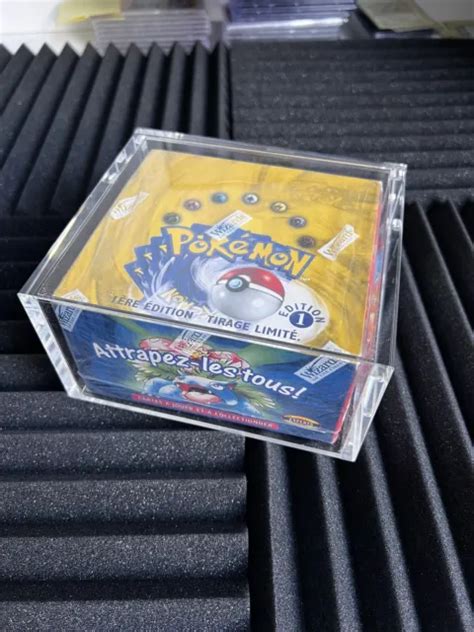 Pok Mon Set De Base Edition Booster Box Display Fran Ais Scell