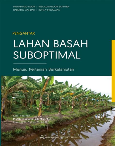 Buku Pertanian Lahan Basah Suboptimal Menuju Pertanian