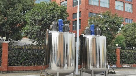 Stainless Steel Mixing Tank Liquid Mixing Tank Liquid Soap Mixing Tank