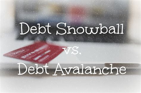 Mrs. Kaye Writes: Debt Snowball vs. Debt Avalanche