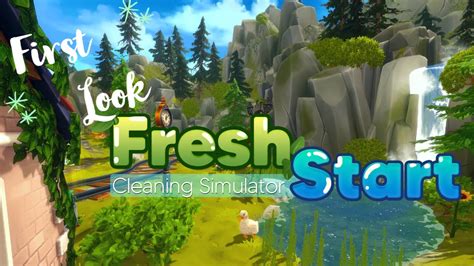 Fresh Start Cleaning Simulator First Look Youtube