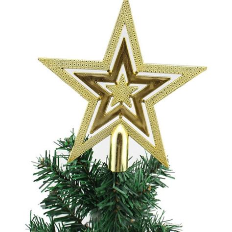 Estrelas Enfeite Topo Da Rvore De Natal