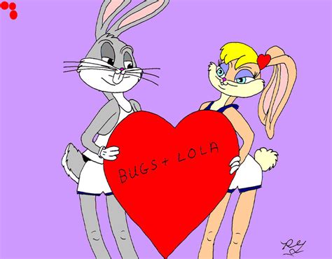 Lola And Bugs Bunny Valentines Day By Guibor On Deviantart