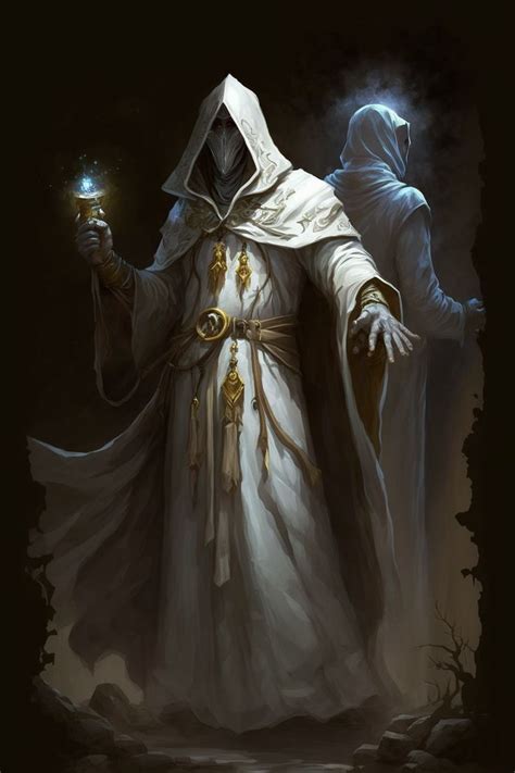 a man in a white robe holding a light in 2024