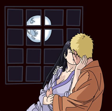 Naruto and Hinata Kiss by AiKawaiiChan on DeviantArt