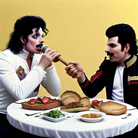 Michael Jackson Eating