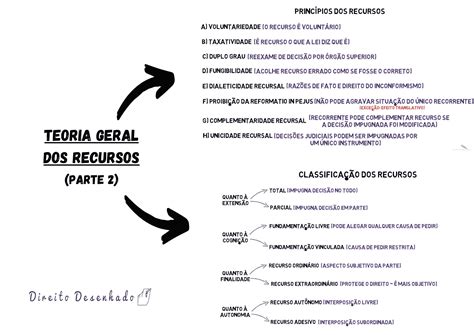 Teoria Geral Dos Recursos Processo Civil Resumo Completo Resumo