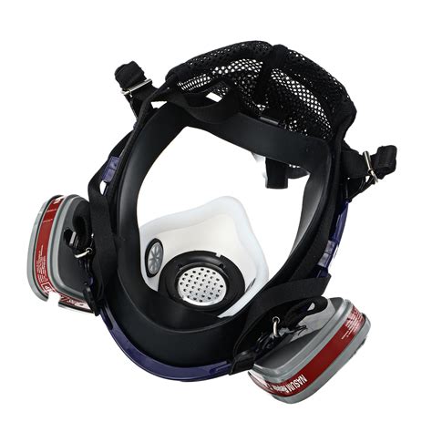 Nasum Fm B Full Face Cover Gas Mask For Sawing Demolition Grinding