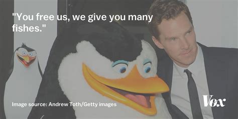 Here Are Some Of Benedict Cumberbatchs Most Oddly Sexy Lines From Penguins Of Madagascar Vox