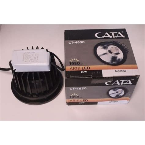 En Uygun Cata 25W AR111 3200K Günışığı Cob Led Ampul CT 4630