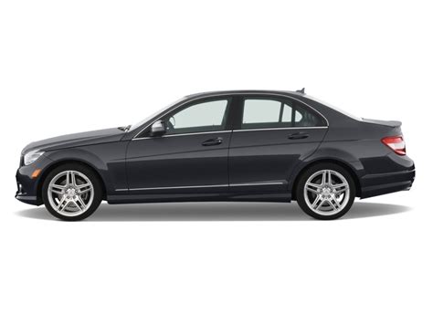 2008 Mercedes Benz C Class 4 Door Sedan 3 5l Sport Rwd Side Exterior View